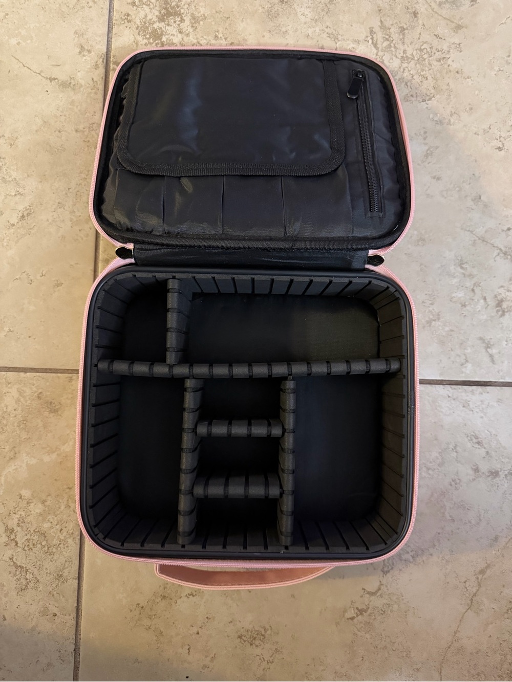 Pink Waterproof Cosmetic & Makeup Organizer Case – New!